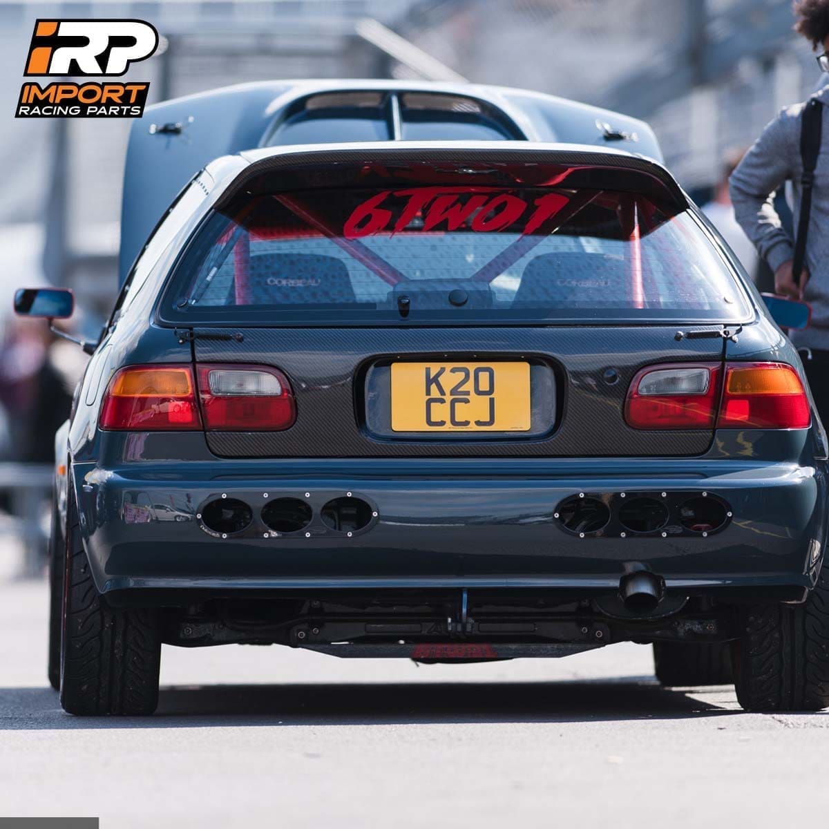 Speed Holes Bumper Paragolpe Difusor Aire Trasero IRP Racing Parts Shop