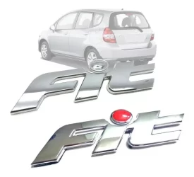 Insignia Baúl para Honda Fit 03-07 Trasera Logo Emblema