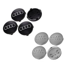 Kit X4 Centros De Llanta Audi 60mm 4b0 601 170 A