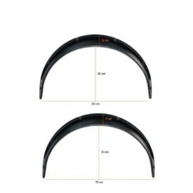 Alternative view of Kit X2 Fenders Flares Ensanches de Guardabarros Universales - 2 Medidas
