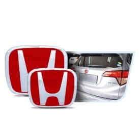 Kit X2 Emblemas Insignias Exterior Rojas Honda Hrv 15-18