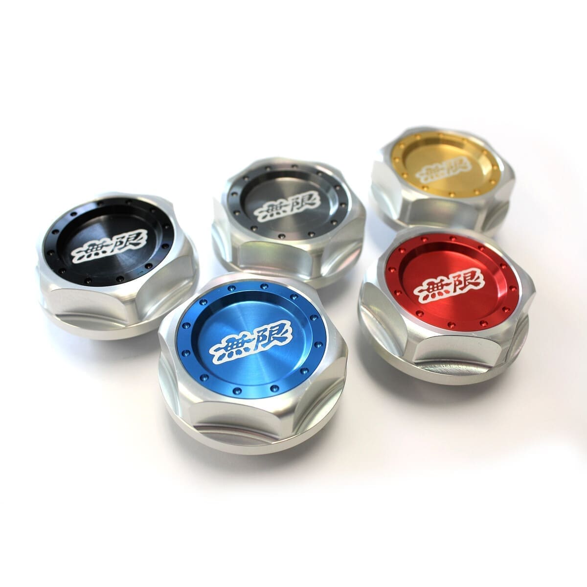 Tapa Aceite Mugen V2 Honda Anodizada Tuning JDM M32x3.5