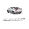Emblema de Baúl Honda Civic 06-11 Trasero Cromado