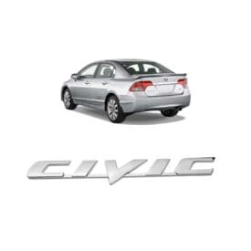 Emblema de Baúl Honda Civic 06-11 Trasero Cromado