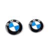 Kit X2 Emblemas BMW Capot y Baúl 82mm/73mm Insignias OEM