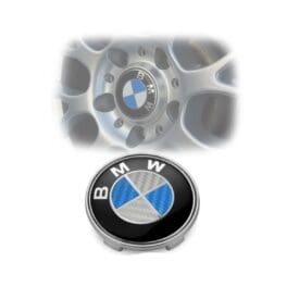 Centro de Llanta para BMW 68mm 36136783536 OEM Fibra Carbono