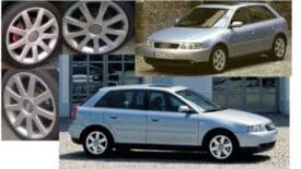 Alternative view of Kit X4 Centros Llantas para Audi - TT/A3/A4/A6 8D0601165K