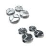 Kit X4 Centros de Llanta para Mercedes Benz Estrella 75mm