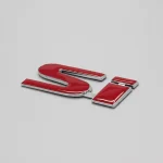 Logo Si Rojo New Civic 06-11 Trasero Autoadhesivo - Imagen 5