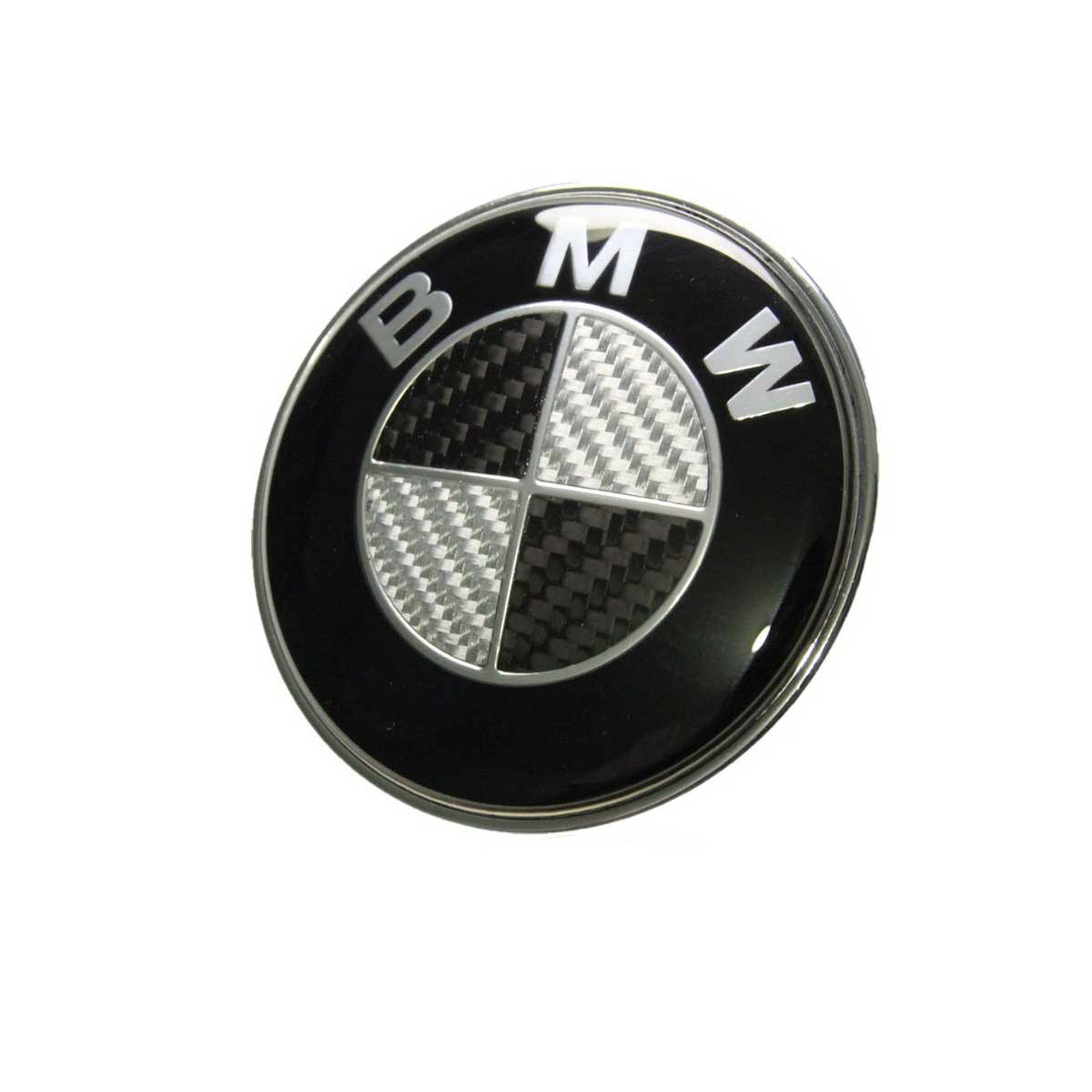 Emblema Insignia BMW Carbono Para Capot/Baúl De 82mm o 73mm - IRP