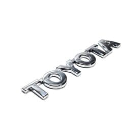 Alternative view of Emblema de Toyota Hilux palabra TOYOTA Cromado 150X28mm