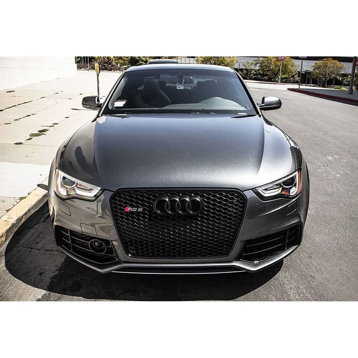 Parrilla Delantera Audi A5/S5 12-16 RS5 Negra Brillante - Image 2