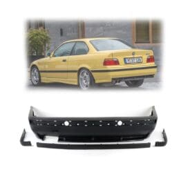 Paragolpe Trasero Bmw Serie 3 E36 Tipo M3 Sedán/Coupé