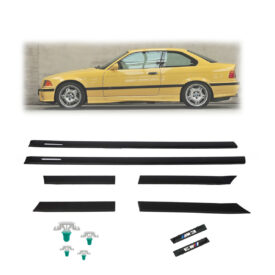 Kit Baguetas Laterales Bmw M3 Serie 3 E36 Coupe