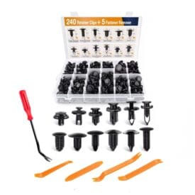 Clips Automotor Plásticos Varios 240 Piezas