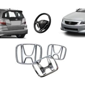 Kit X3 Emblemas Cromados para Varios Modelos Honda