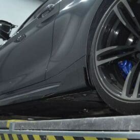 Alternative view of Extensión De Zócalos Fibra De Carbono Para BMW F87 M2 16-19