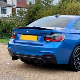 Alternative view of Aleron Estilo M4 para BMW Serie 2 F22 F23 220 235 240 ABS Negro Brillante