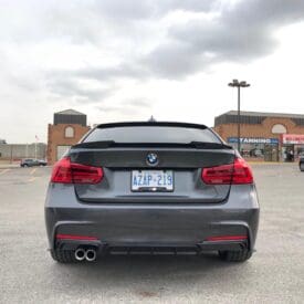 Alternative view of Aleron Estilo M4 para BMW Serie 3 F30 13-19 ABS Negro Brillante