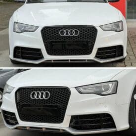 Alternative view of Paragolpe RS5 para Audi A5 13-16 con Parrilla RS Negra Brillante