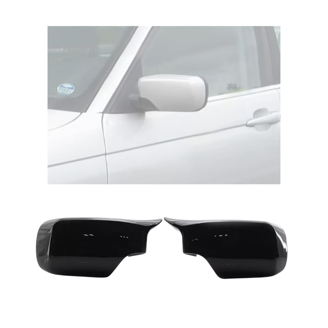 Cachas de espejo estilo M BMW Serie 3 E46 y Serie 5 E39 Negro Brillante