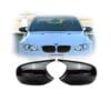 Cachas de Espejo Estilo M BMW Serie 3 E90 E92  09-13 LCI Negro Brillante