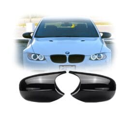 Cachas de Espejo Estilo M BMW Serie 3 E90 E92 09-13 LCI Negro Brillante