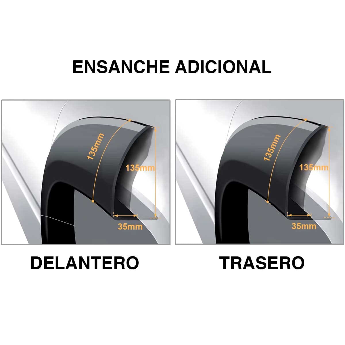 Ensanches Fenders Ford Ranger 2023+ Estilo Raptor - Image 9
