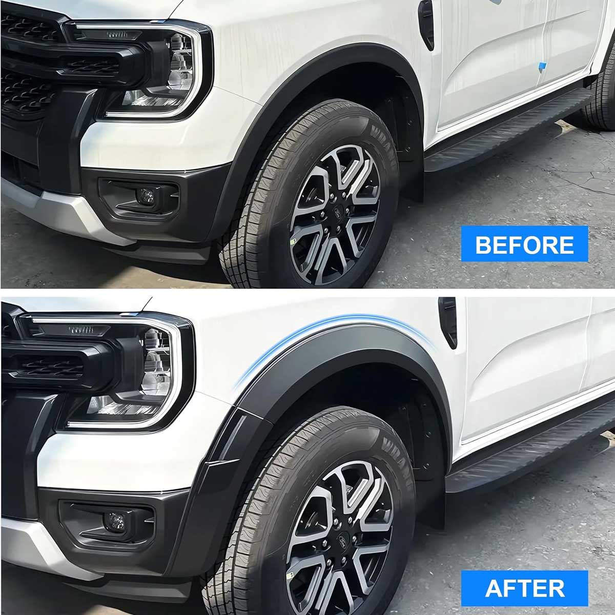 Ensanches Fenders Ford Ranger 2023+ Estilo Raptor - Image 4