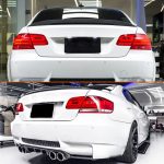 Aleron BMW Serie 3 Coupe E92 P Style Fibra Carbono - Imagen 4