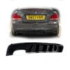 Difusor Trasero BMW Serie 1 E82 Negro Brillante M Sport