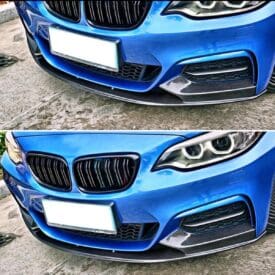 Alternative view of Lip delantero BMW Serie 2 F22 F23 Estilo MP en Fibra Carbono