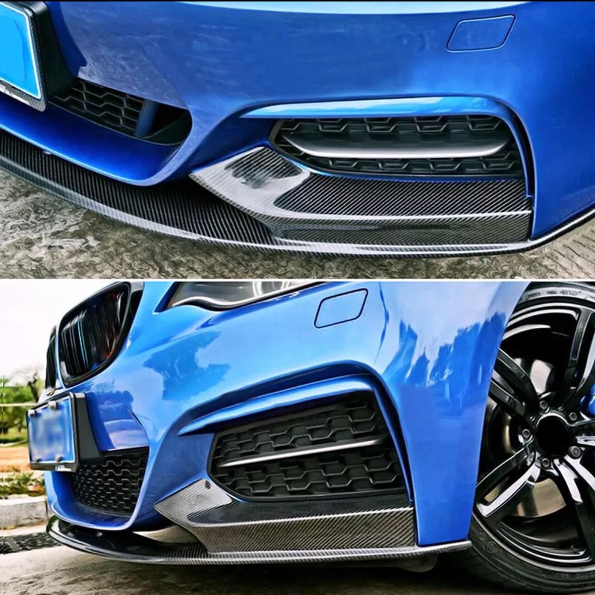 Lip delantero BMW Serie 2 F22 F23 Estilo MP en Fibra Carbono - Image 4