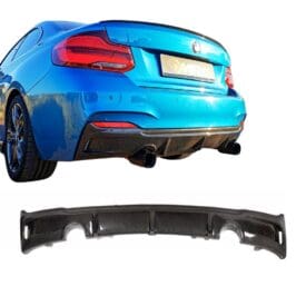 Difusor Trasero BMW Serie 2 F23 F23 230 235 240i Exotics Style Fibra de Carbono