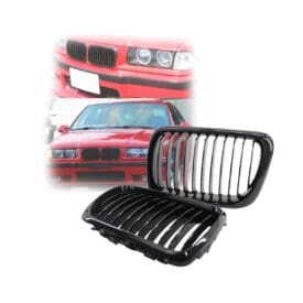 Parrilla Delantera Kidneys Riñones BMW E36 97-99 estilo M3 negra