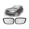 Parrilla BMW Serie 1 E81 E82 E87 04-07 Kidneys Negra