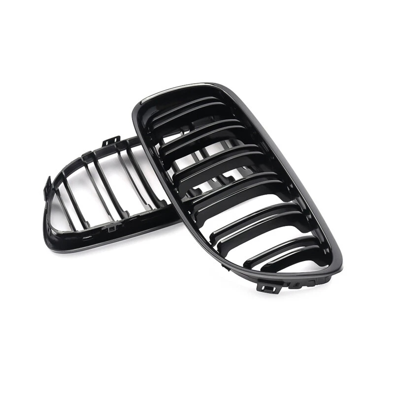 Parrilla De Doble Vira Kidneys Riñones Negra Brillante BMW Serie 3 Sedan E90 LCI 09-12 - Image 9