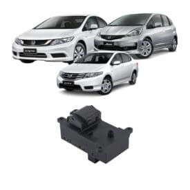 Tecla Levantavidrios Honda Civic 12-16 Fit City 09-14
