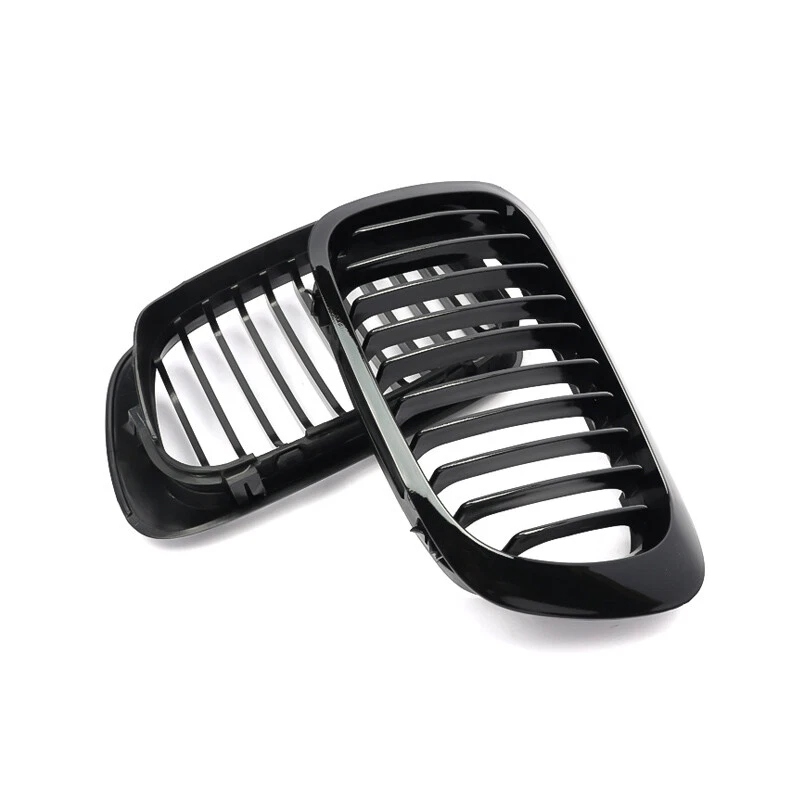 Parrilla BMW E46 99-01 Pre LCI Delantera Riñón M3 Negra Brillante - Image 4