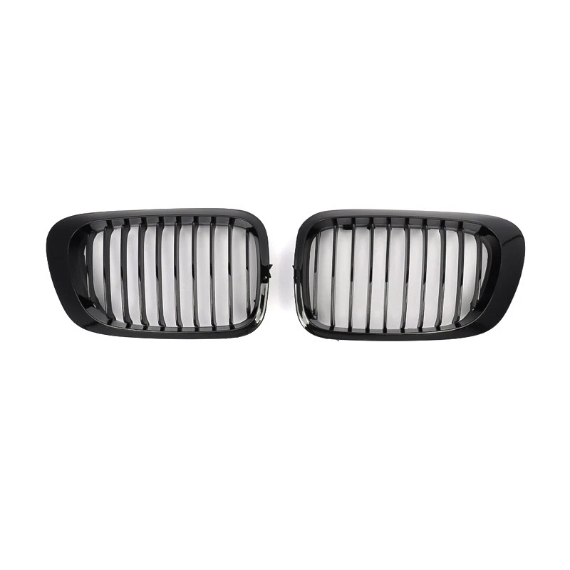 Parrilla BMW E46 99-01 Pre LCI Delantera Riñón M3 Negra Brillante - Image 3