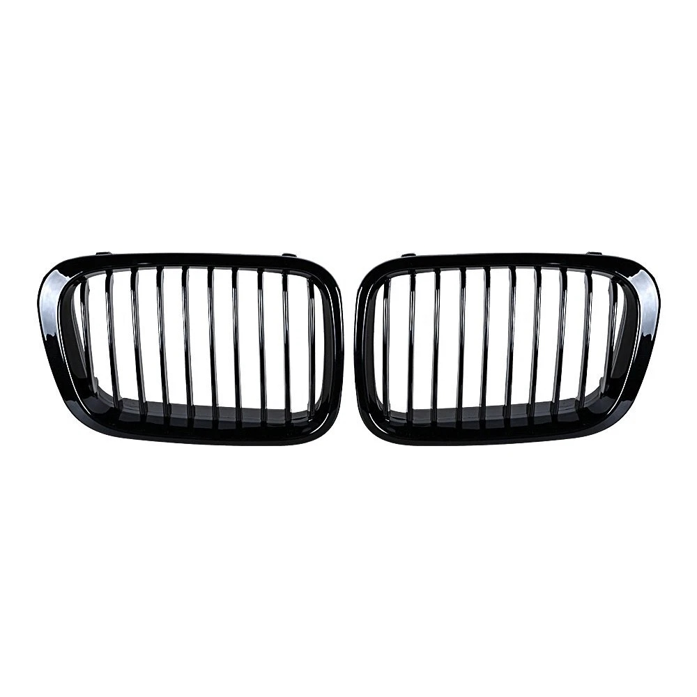 Parrilla BMW E46 99-01 Pre LCI Delantera Riñón M3 Negra Brillante - Image 8