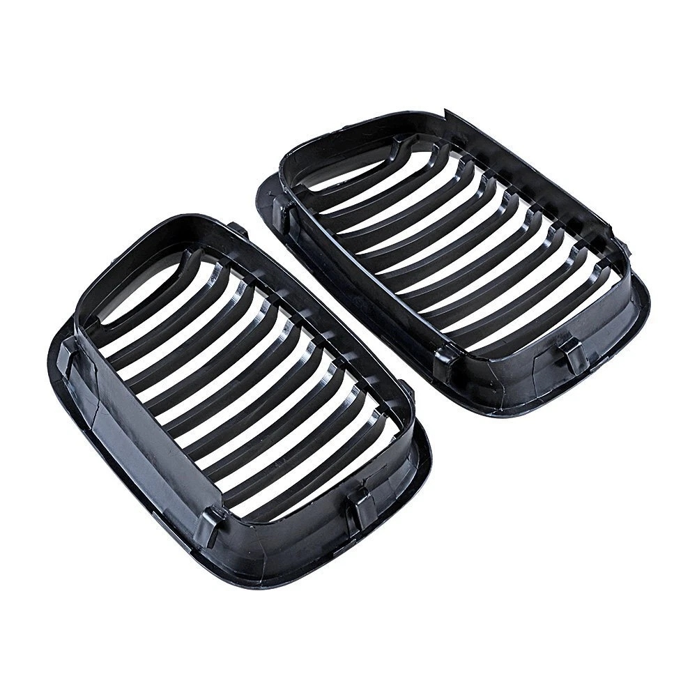 Parrilla BMW E46 99-01 Pre LCI Delantera Riñón M3 Negra Brillante - Image 6