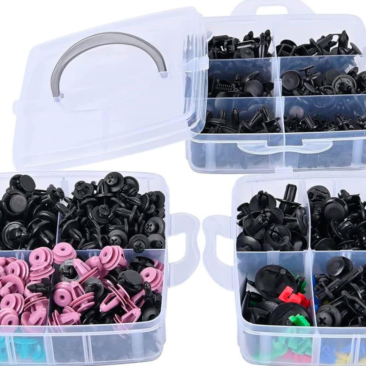 Clips Plásticos 680 Piezas + Herramientas - Image 3