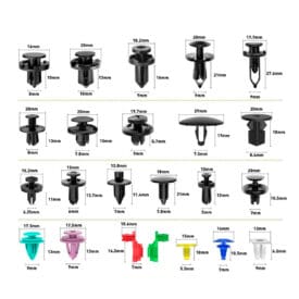 Alternative view of Clips Plásticos 680 Piezas + Herramientas