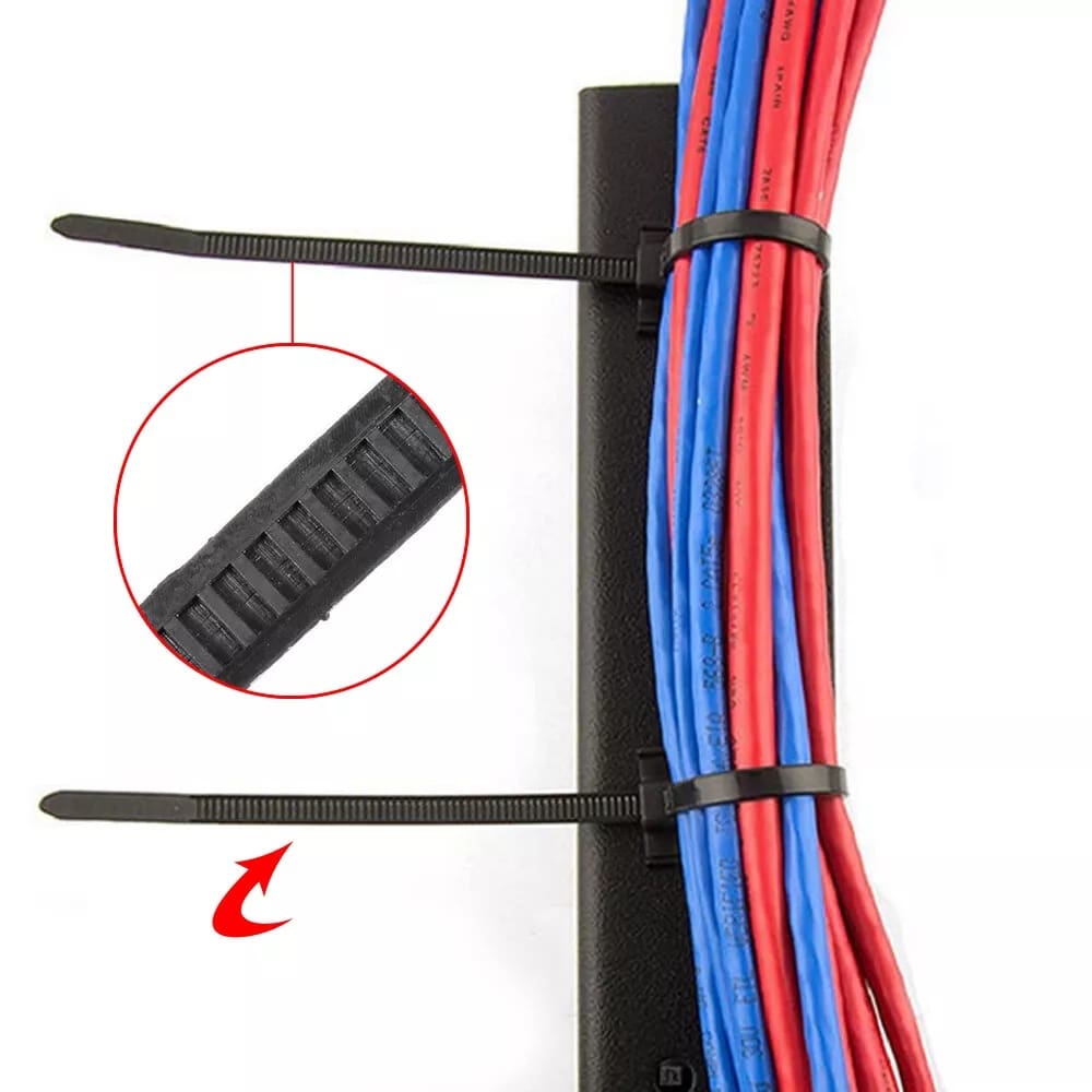 Kit 50 Piezas Precintos Para Fijación Con Clip Prensacable - Image 5