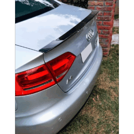 Alternative view of Alerón Audi A4 B8 08-15 Negro Brillante Plástico ABS