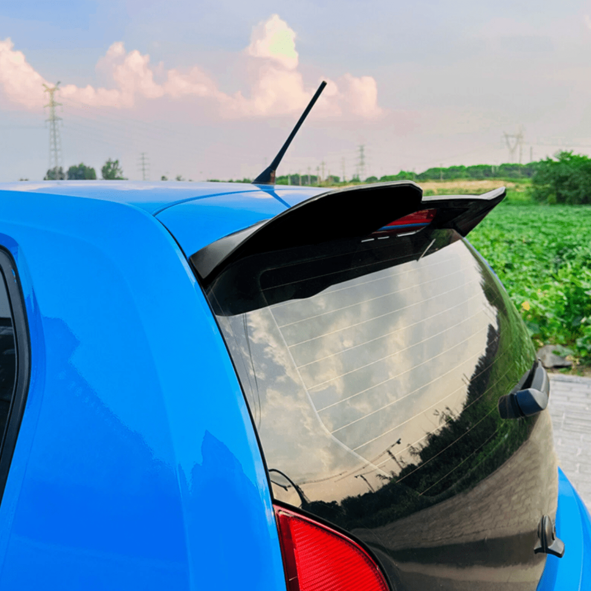 Alerón Volkswagen Up 11-21 Negro Brillante - Image 6