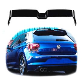 Alerón Volkswagen Polo 18-25 Estilo Oettinger Negro Brillante