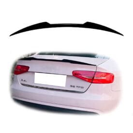Alerón para Audi A4 B8 B8.5 2009-2019 V-style Negro Brillante