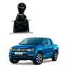 Pomo de Cambios para Volkswagen Amarok con Cufia Marco Plateado
